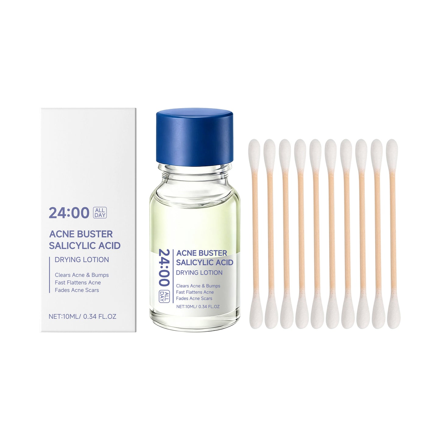 Acne-Clearing Lotion Plus – Unclogs Pores & Fades Marks Overnight(1.8% Encapsulated Salicylic Acid,4% Niacinamide - Exfoliates Blemishes for Oily, Acne-Prone Skin)
