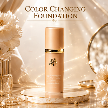 Pureyan  Biomimic Foundation 4 in 1 - Light Spectrum, Liquid Foundation for Flawless（100% Authenticity Guaranteed）